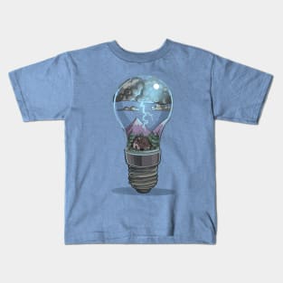 Storm bulb Kids T-Shirt